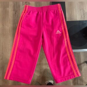 🩷 ADIDAS Kids Pink Track Pants - 2T